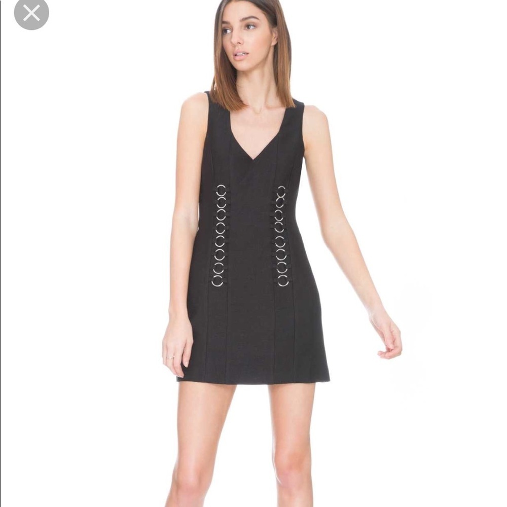 • C/MEO Collective • Two Can Win Dress Black XS